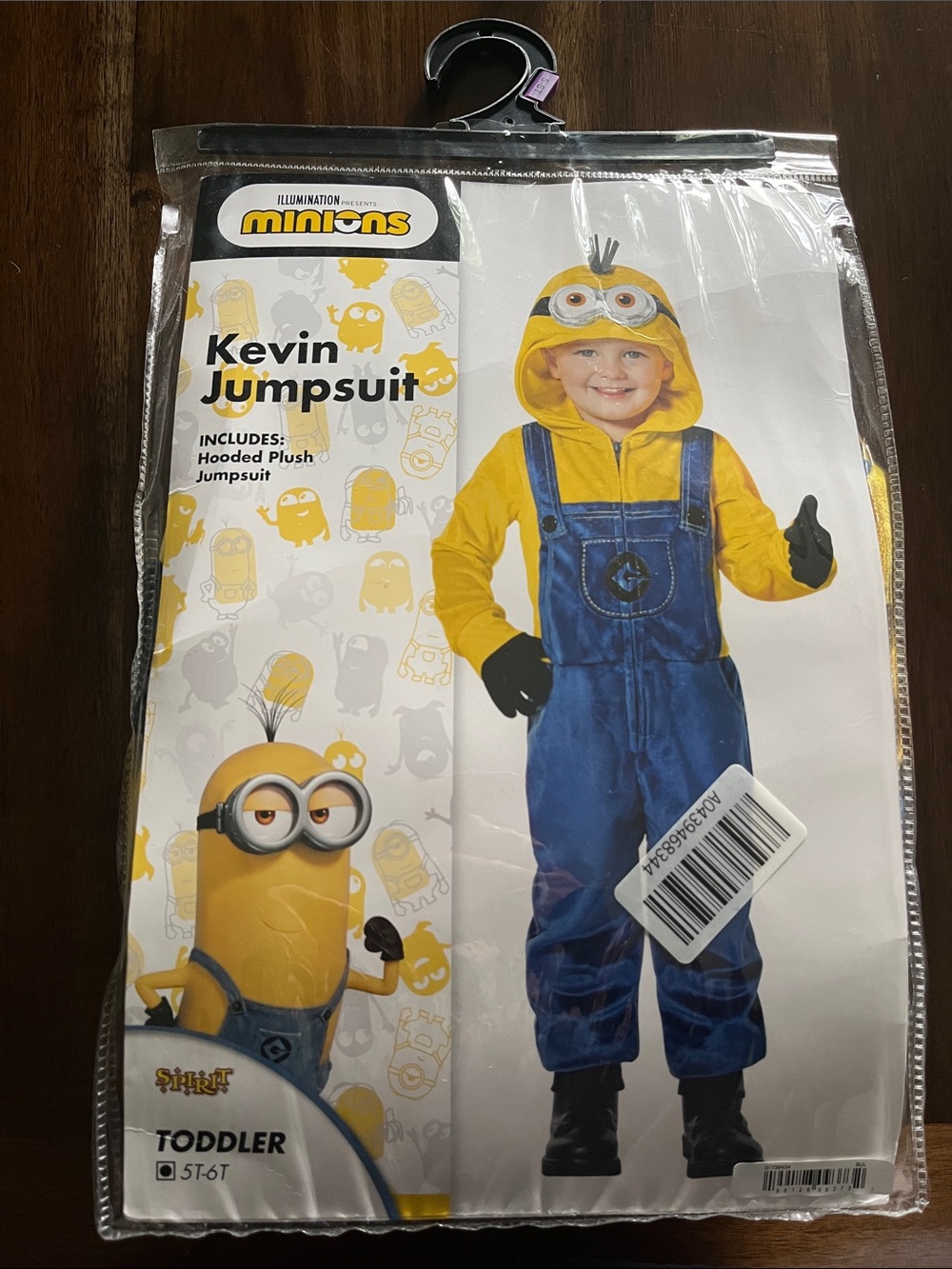 Minion Kevin Jumpsuit Costume - Yellow & Blue